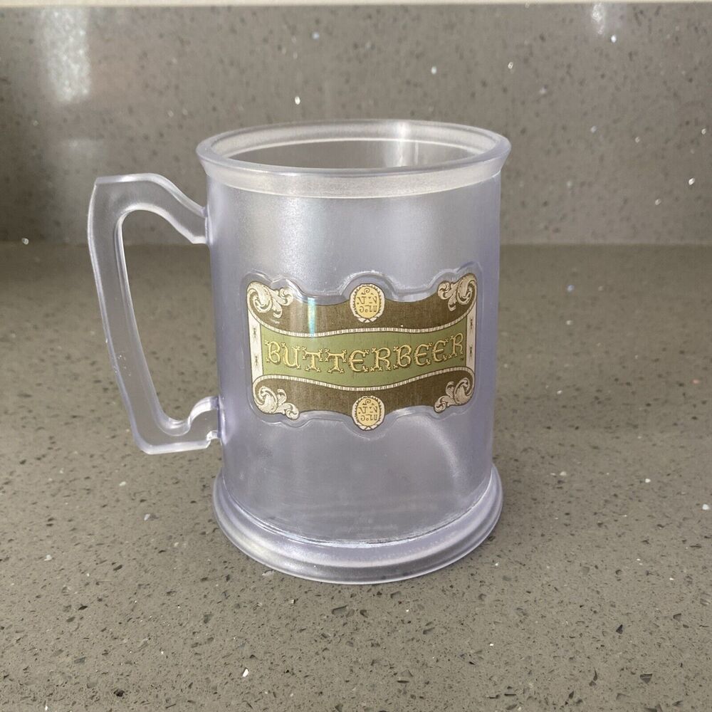 Butterbeer Plastic Mug Universal Studios The Wizarding World of Harry Potter